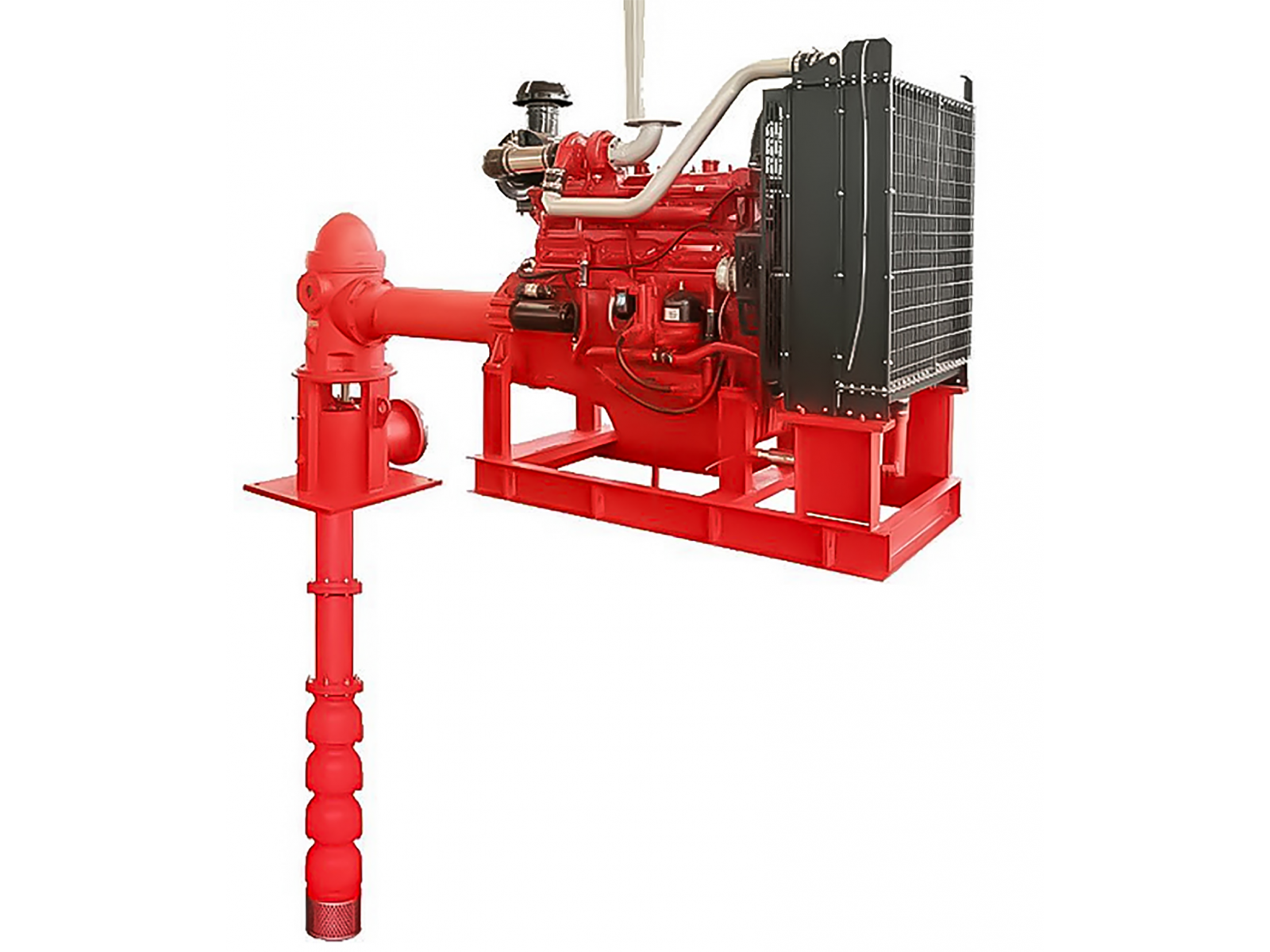 Vertical Turbine Fire Pump 1500 GPM